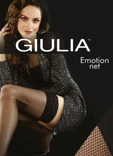 Чулки Giulia EMOTION NET 