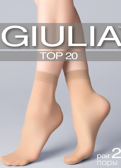 Носки Giulia TOP 2 пары в упаковке 