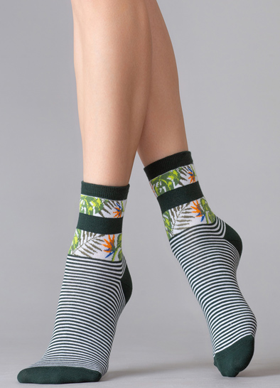 Женские носки Minimi MINI STYLE 4604  | Тёмно-зелёный
